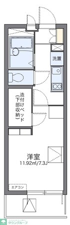 レオパレスマローネの物件間取画像